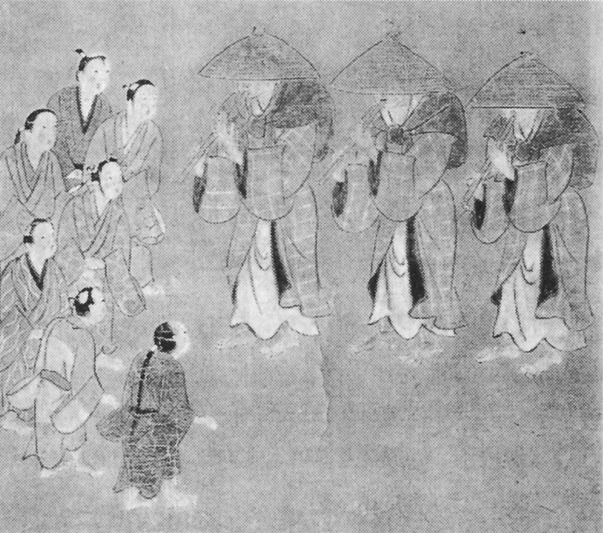 Painting of Three Komosō