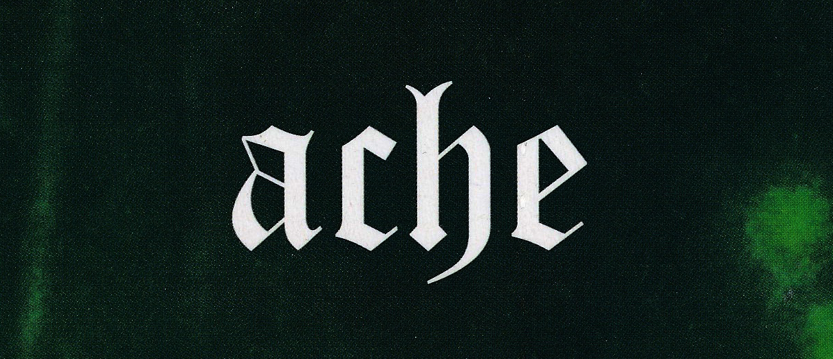 ACHE Rock Band Green Man Logo