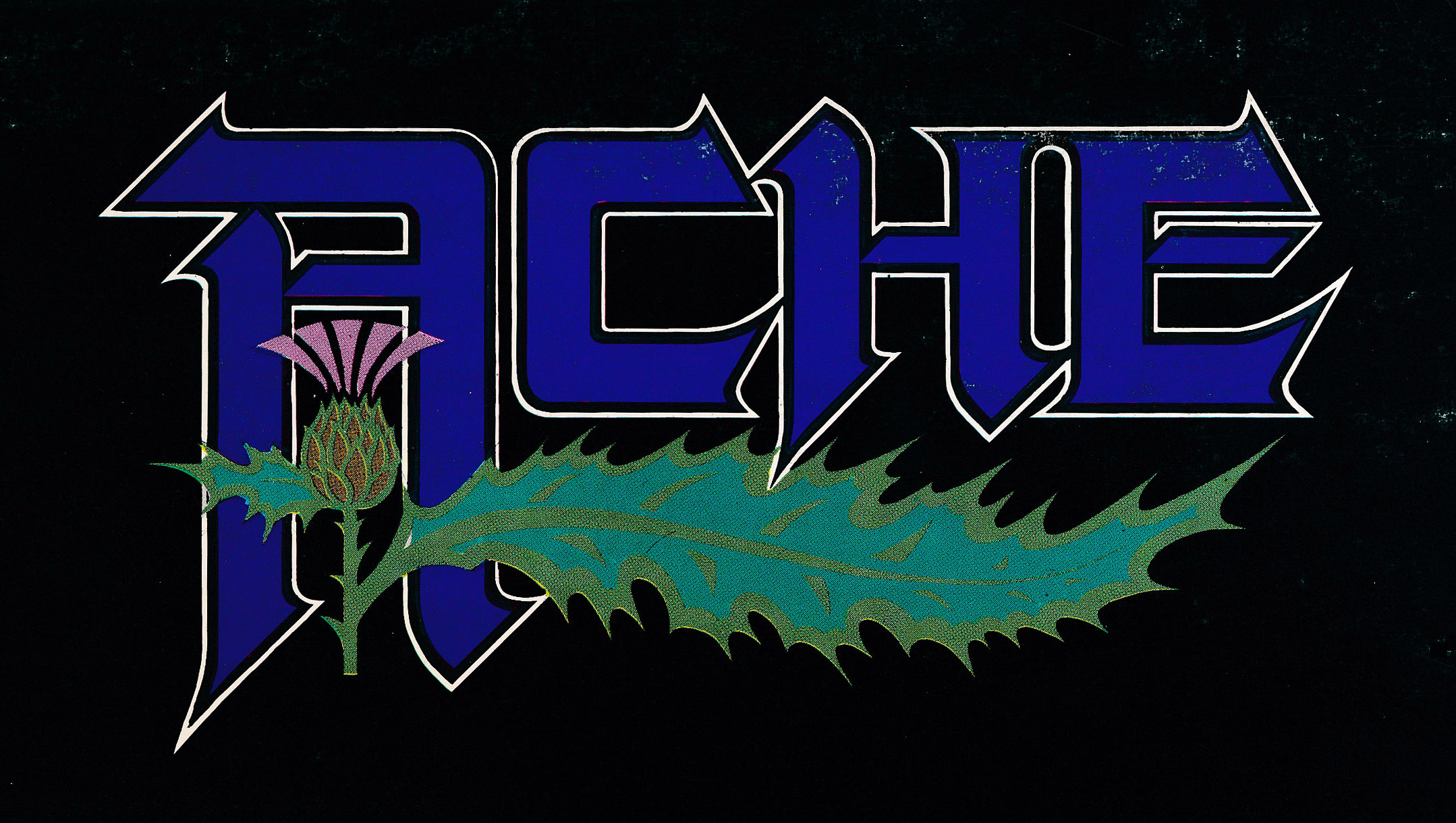 ACHE Rock Band logo 1976