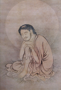 Den unge Sakyamuni - malt af Soga Jasoku